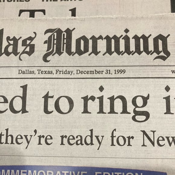 1999/2000 Millenium Newspapers - Picture 3 of 6